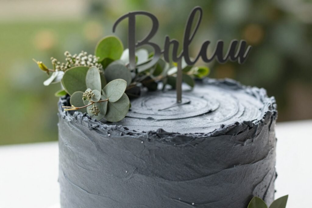 textured buttercream birthday cake with masculine color palette textured buttercream birthday cake with masculine color palette