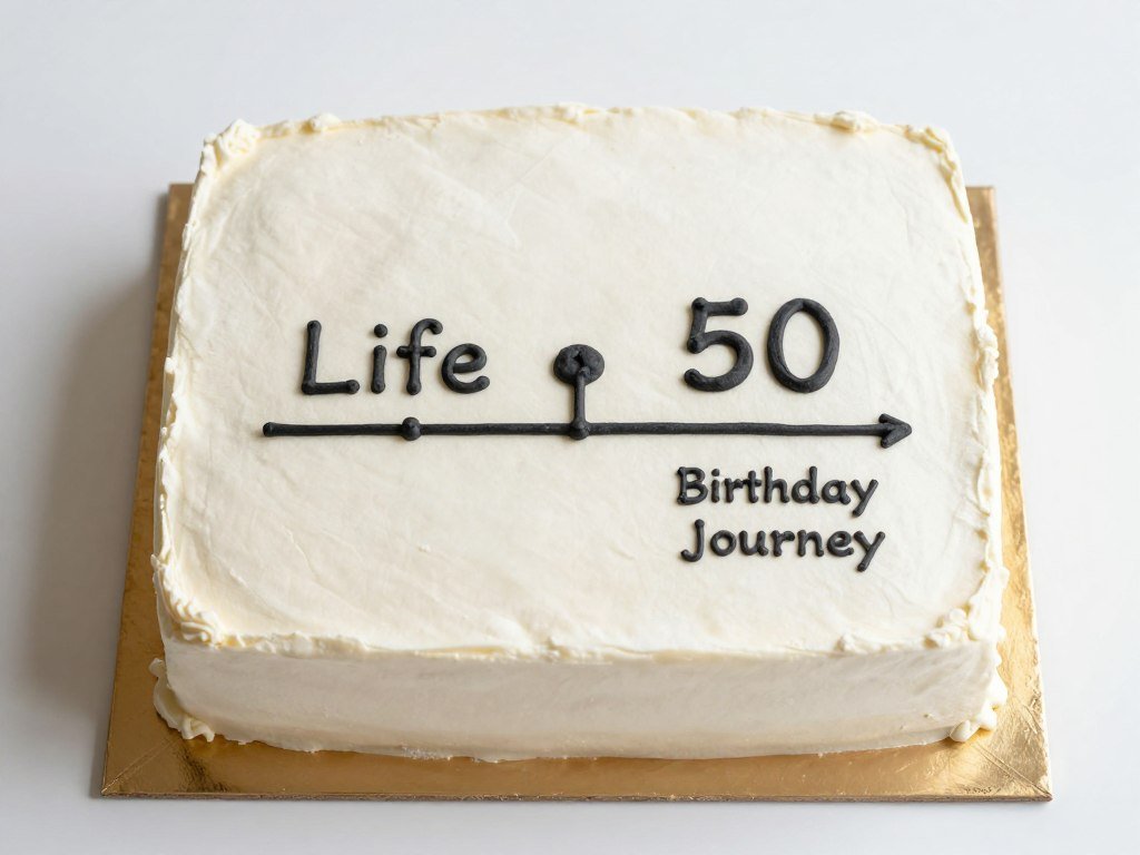 timeline cake decoration