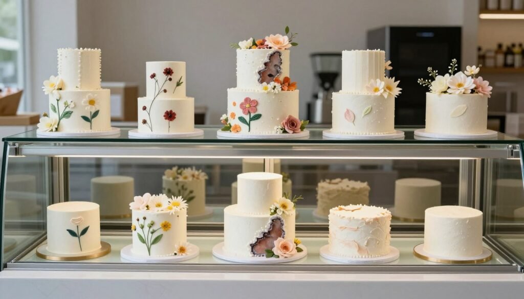 trendy floral birthday cakes 2024