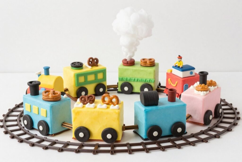 vehicle themed birthday party cake for children vehicle themed birthday party cake for children