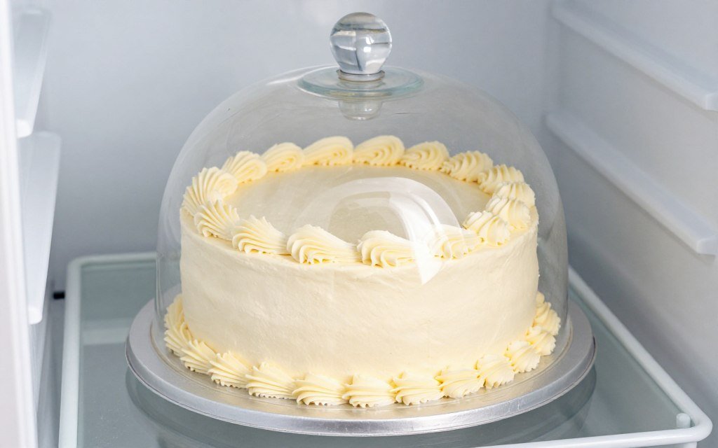 vintage birthday cake storage and preservation