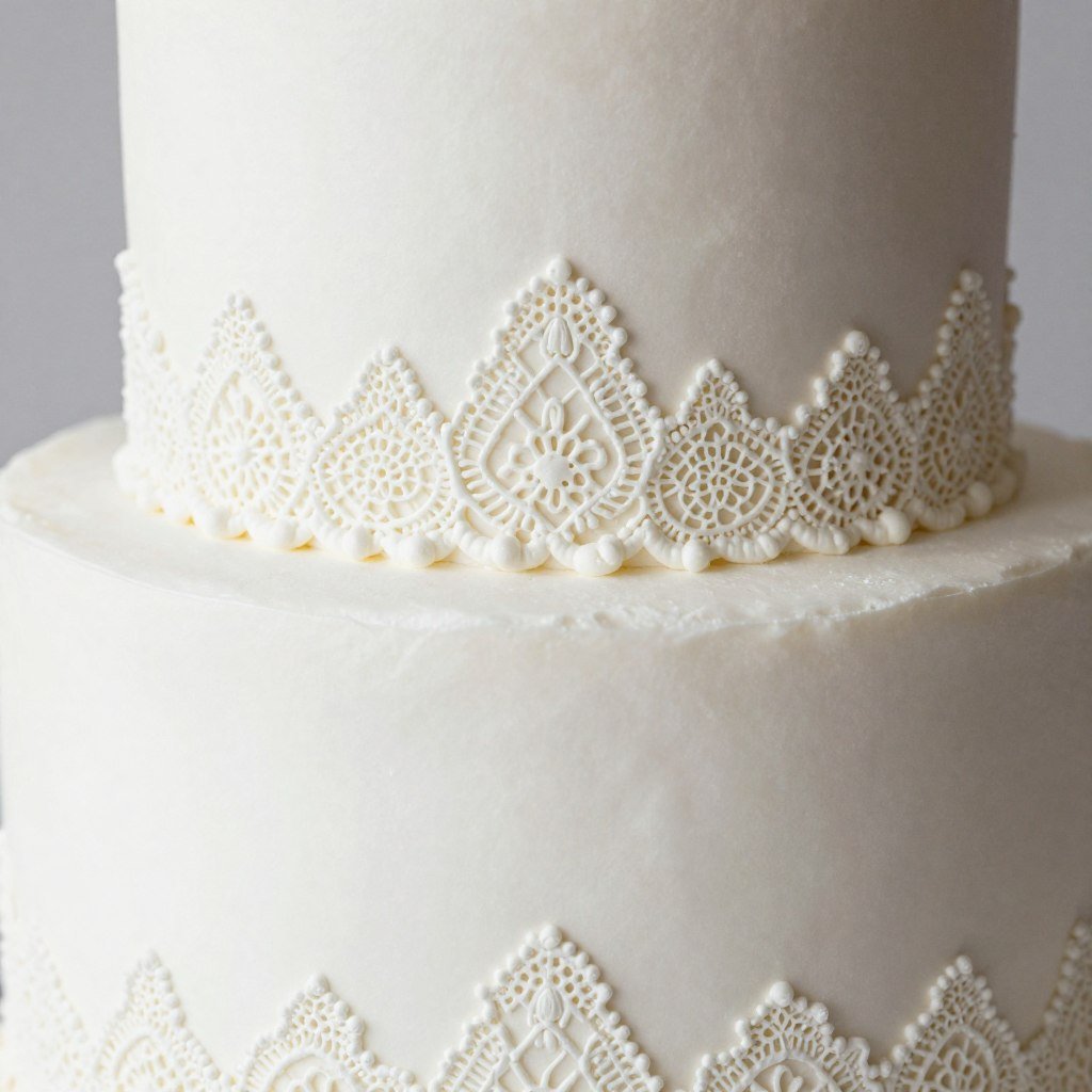 white lace pattern birthday cake elegant design white lace pattern birthday cake elegant design