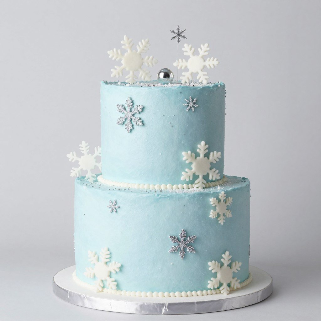 winter blue snowflake cake frozen theme winter blue snowflake cake frozen theme