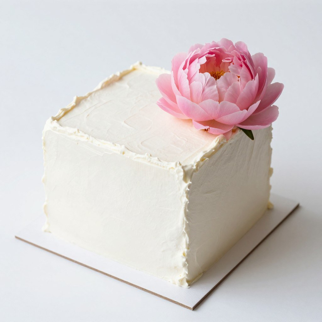 women birthday cakes with minimalist white buttercream and single flower women birthday cakes with minimalist white buttercream and single flower